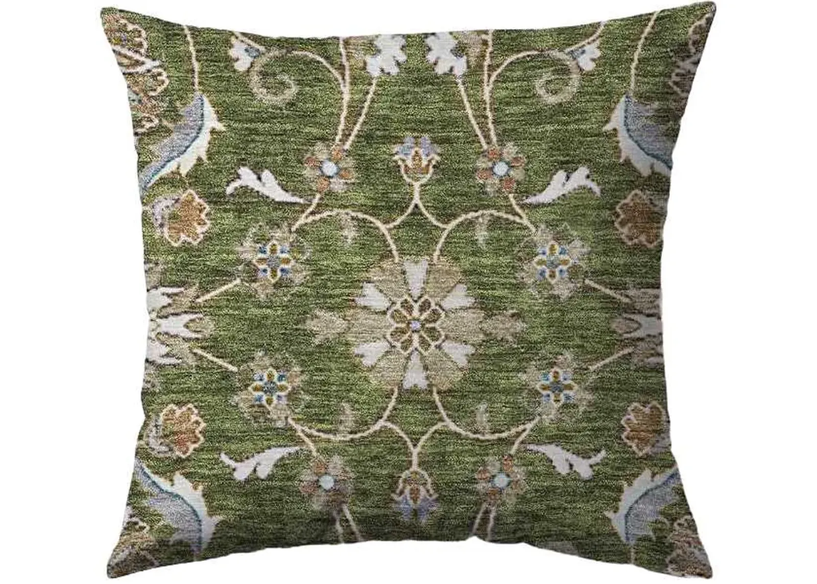 Dalyn Rug Company Hatay Olive 18"x18" Feather Throw Pillow