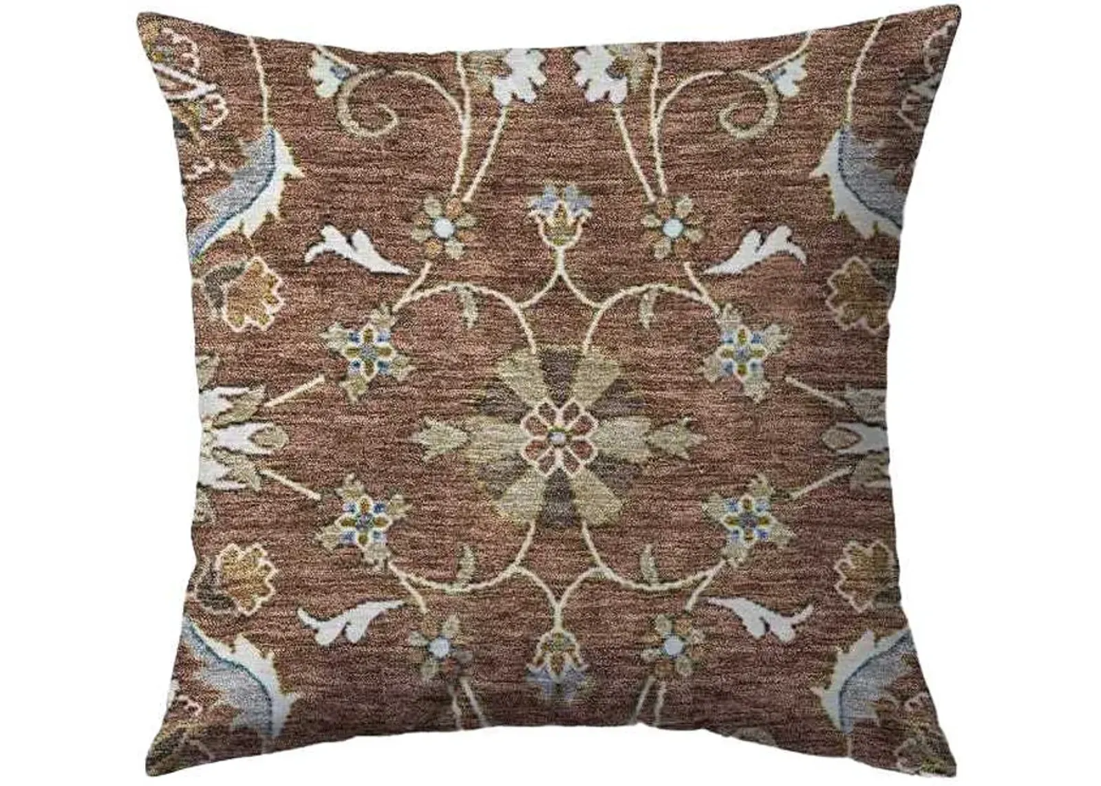 Dalyn Rug Company Hatay Paprika 18"x18" Feather Throw Pillow