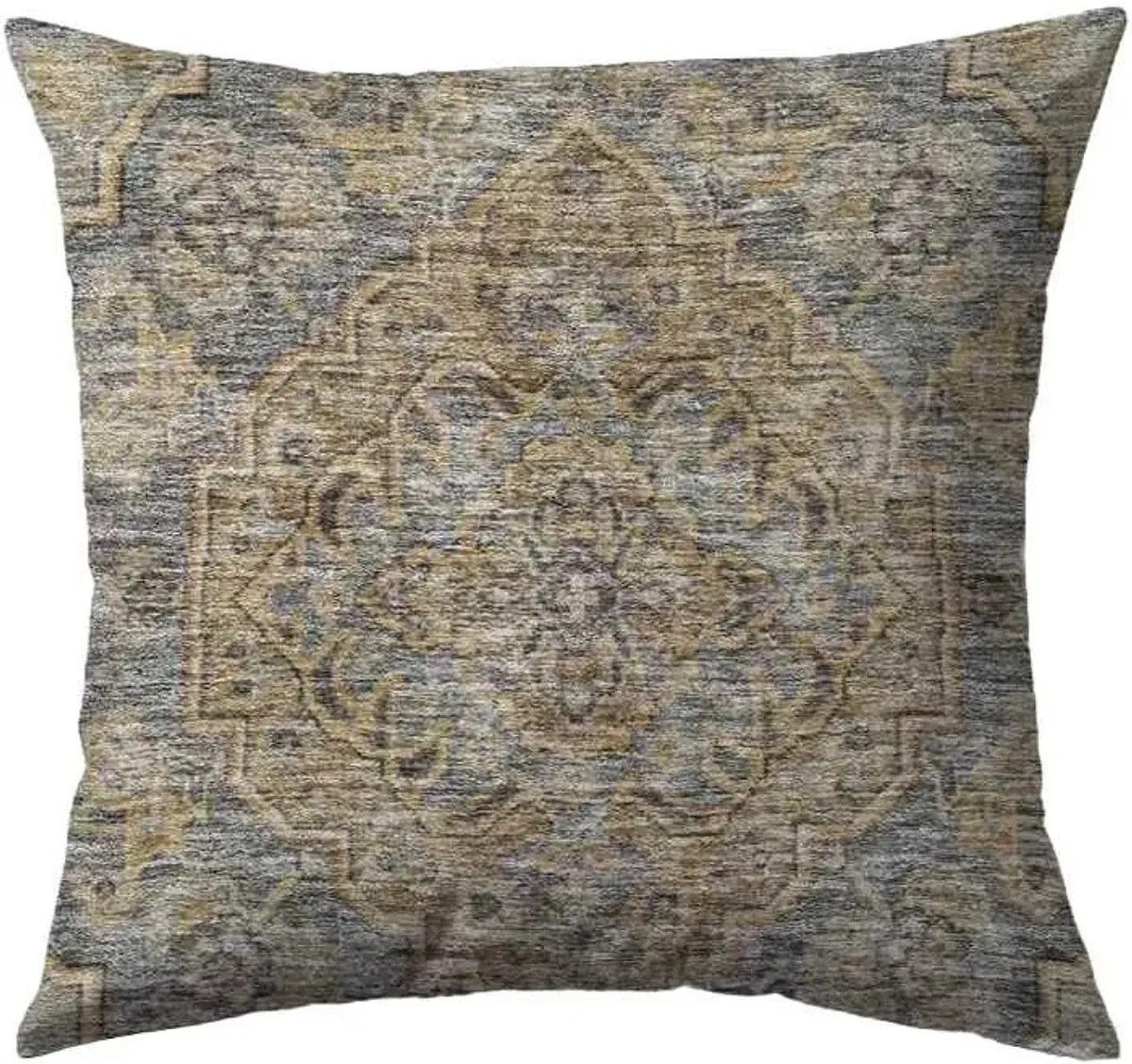 Dalyn Rug Company Hatay Charcoal 18"x18" Feather Throw Pillow