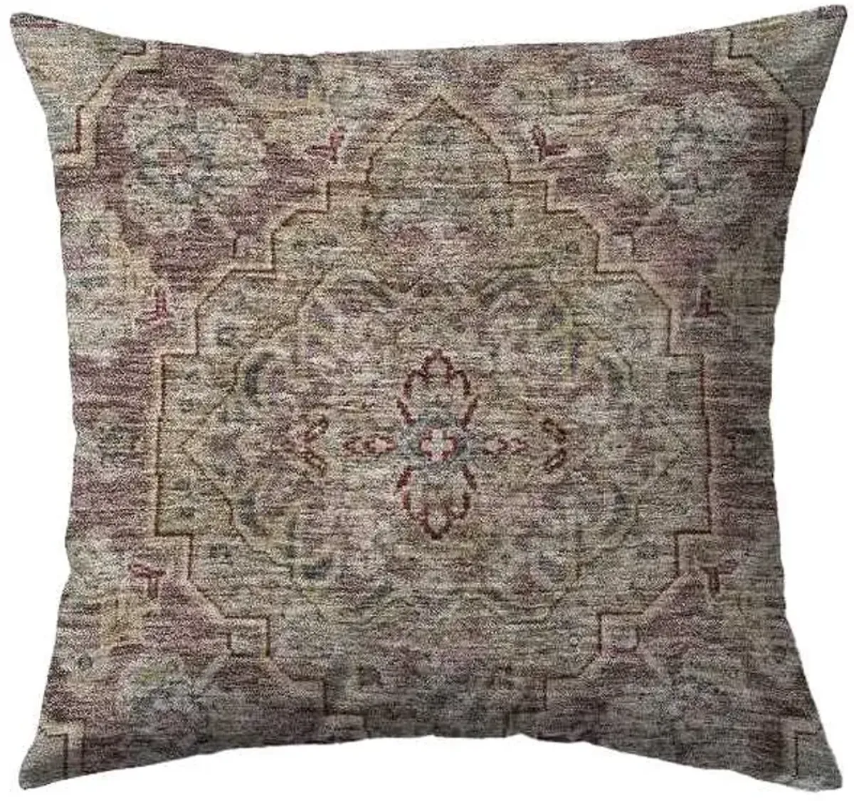 Dalyn Rug Company Hatay Garnet 22"x22" Feather Throw Pillow