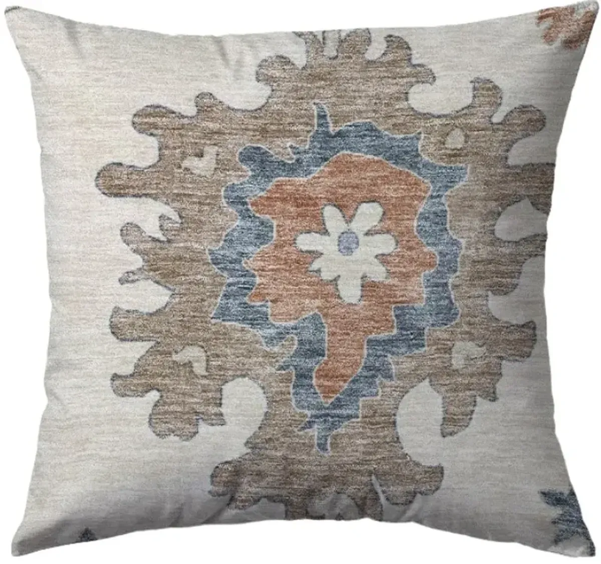 Dalyn Rug Company Hatay Ivory 22"x22" Style 3 Feather Throw Pillow