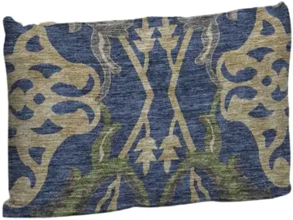 Dalyn Rug Company Hatay Navy 14"x20" Style 4 Feather Throw Pillow
