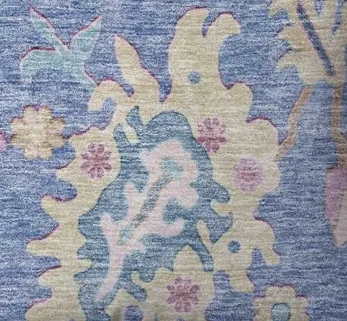 Dalyn Rug Company Hatay Blue 14"x20" Feather Throw Pillow