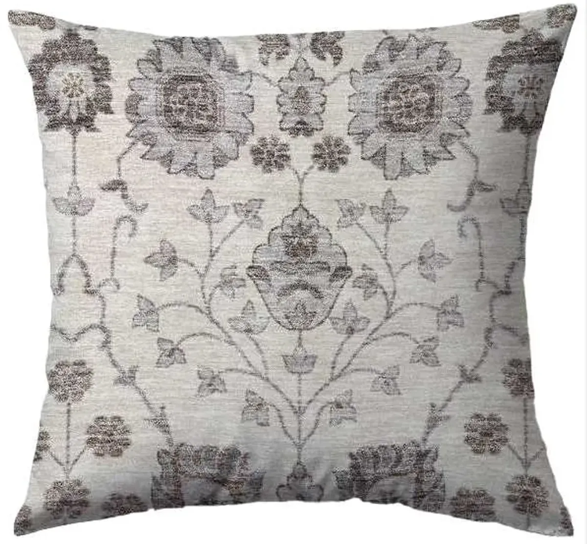 Dalyn Rug Company Hatay Ivory 18"x18" Style 6 Feather Throw Pillow