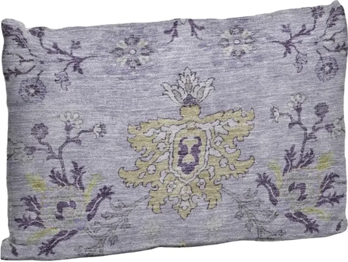 Dalyn Rug Company Hatay Lavender 14"x20" Feather Throw Pillow