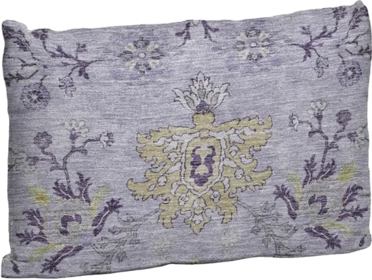 Dalyn Rug Company Hatay Lavender 14"x20" Feather Throw Pillow