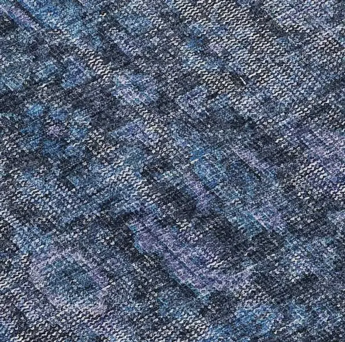 Dalyn Rug Company Karaj Blue 18"x18" Style 2 Feather Throw Pillow