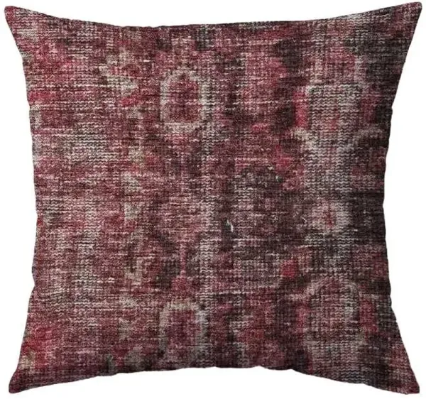 Dalyn Rug Company Karaj Pink 18"x18" Style 2 Feather Throw Pillow