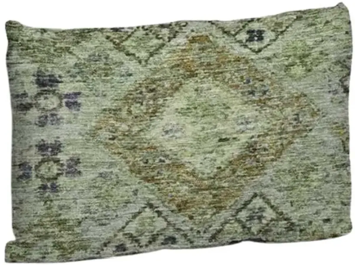 Dalyn Rug Company Karaj Aloe 14"x20" Style 2 Feather Throw Pillow