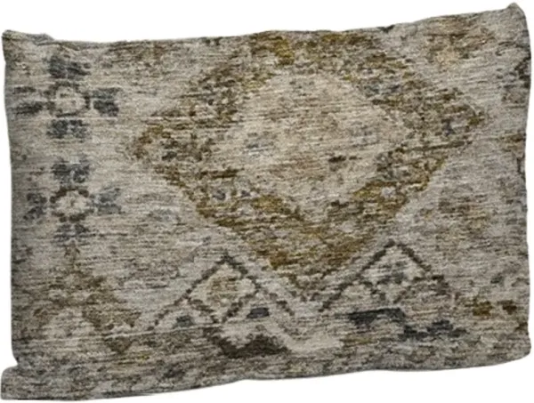 Dalyn Rug Company Karaj Brown 14"x20" Style 1 Feather Throw Pillow