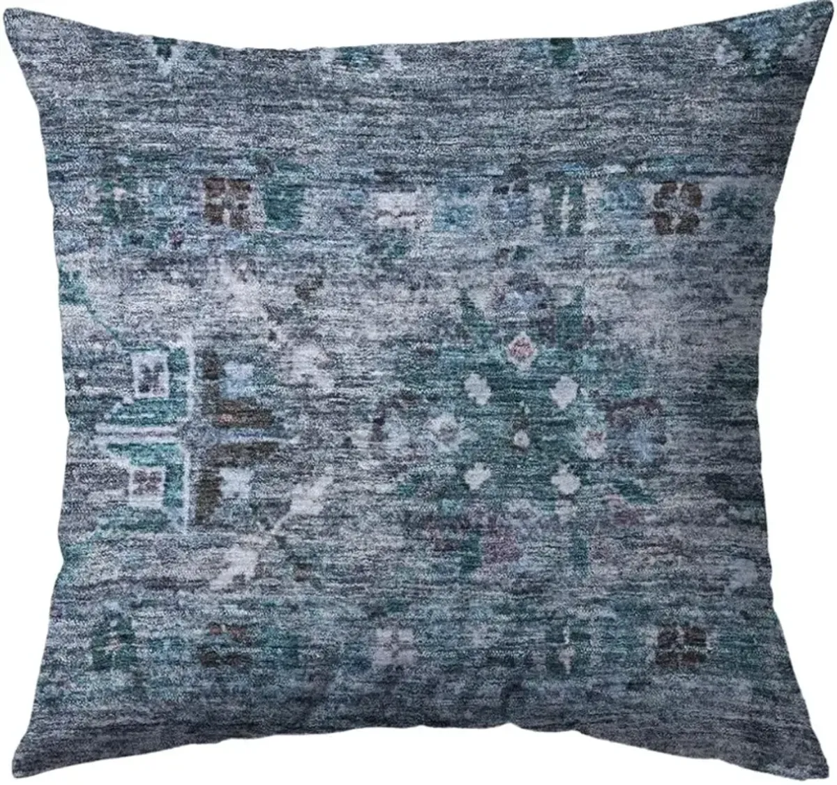 Dalyn Rug Company Karaj Blue 22"x22" Style 4 Feather Throw Pillow