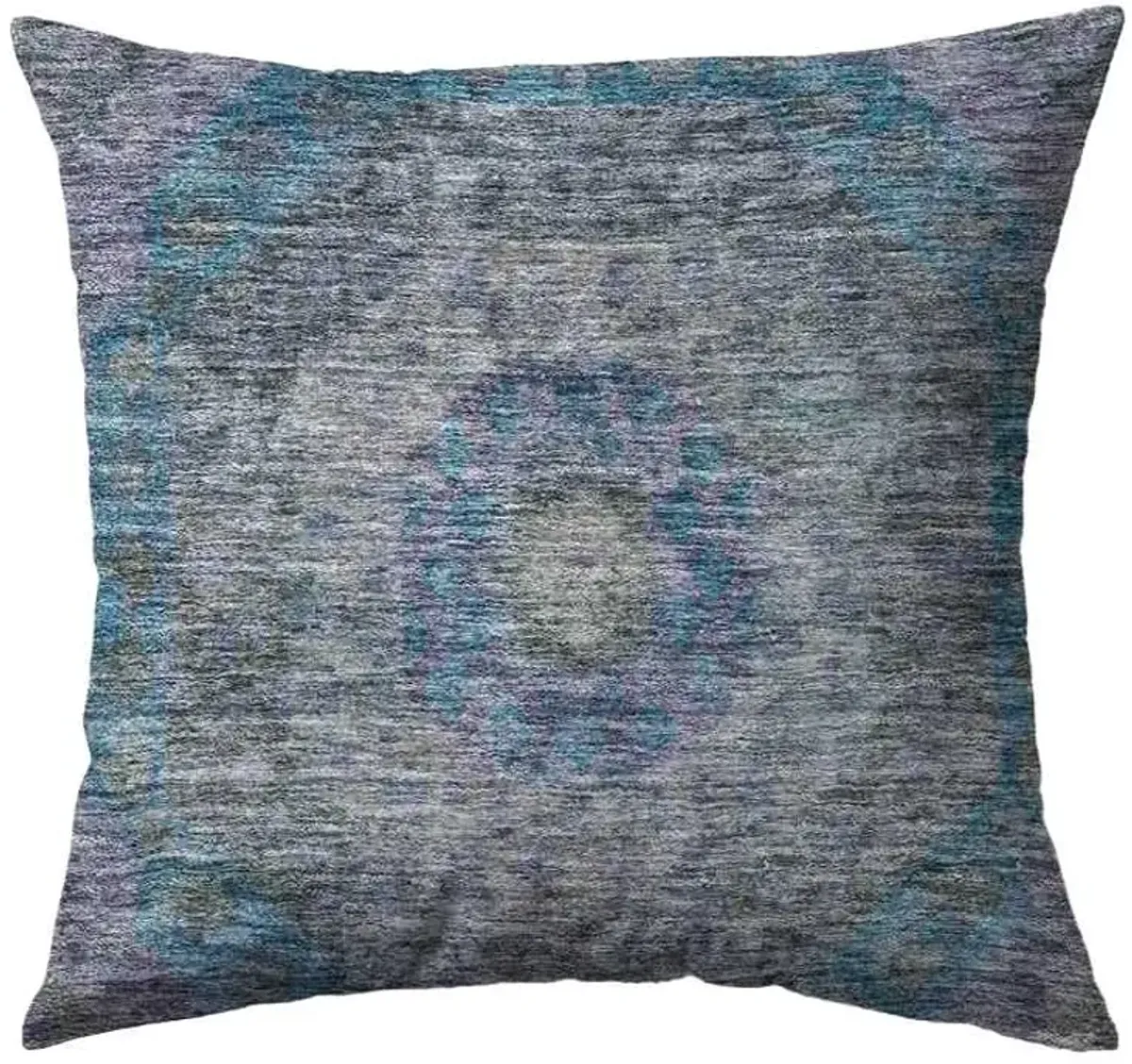 Dalyn Rug Company Karaj Blue 18"x18" Style 5 Feather Throw Pillow