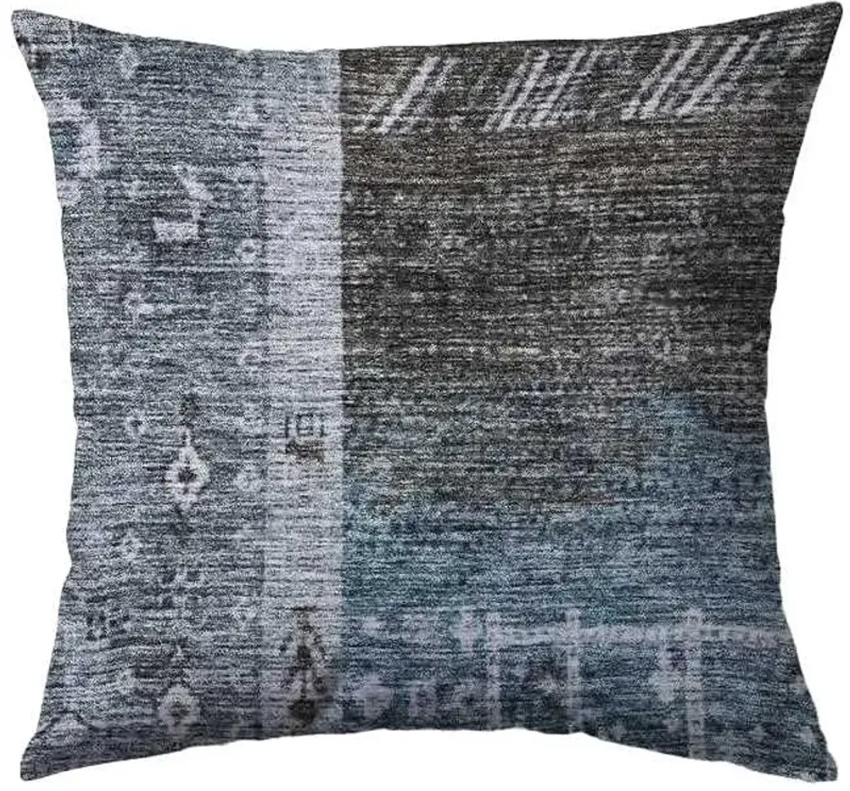 Dalyn Rug Company Karaj Blue 22"x22" Style 6 Feather Throw Pillow