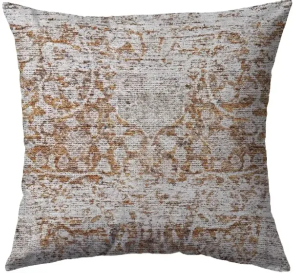 Dalyn Rug Company Karaj Copper 18"x18" Style 3 Feather Throw Pillow