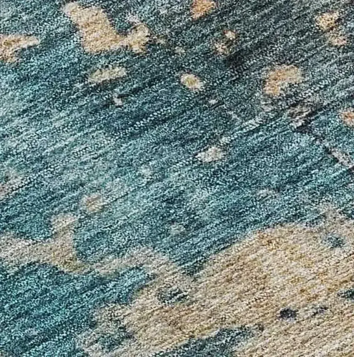 Dalyn Rug Company Nouveau Teal 14"x20" Feather Throw Pillow