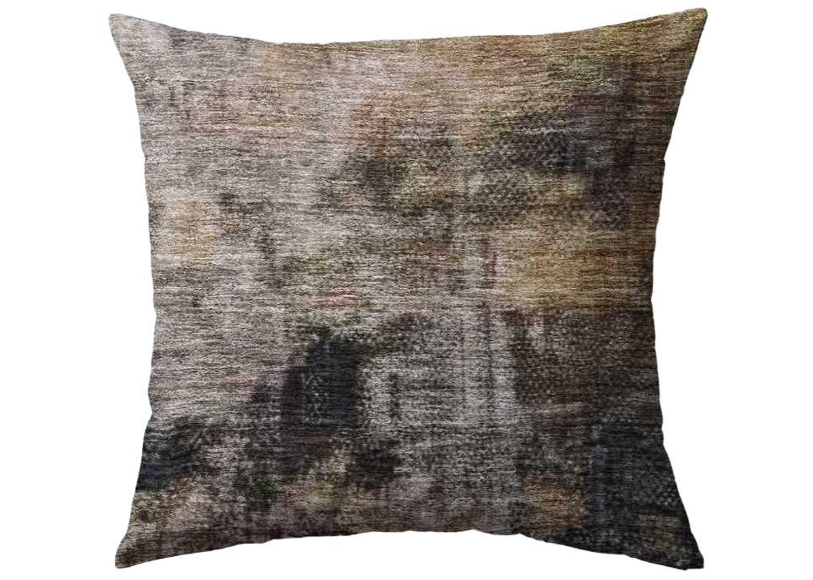 Dalyn Rug Company Nouveau Charcoal 18"x18" Feather Throw Pillow