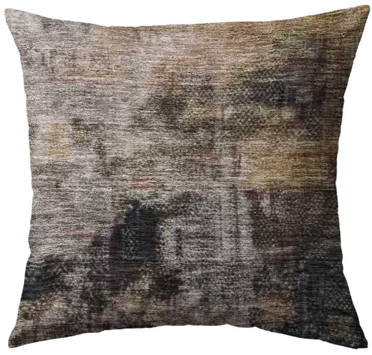 Dalyn Rug Company Nouveau Charcoal 18"x18" Feather Throw Pillow