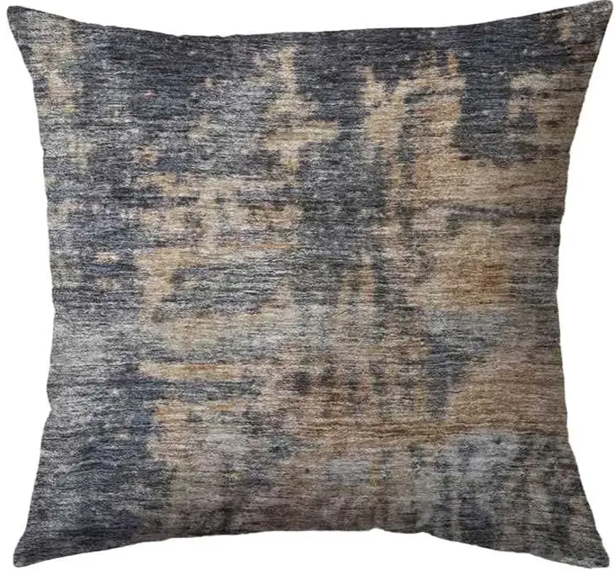 Dalyn Rug Company Nouveau Denim 22"x22" Feather Throw Pillow