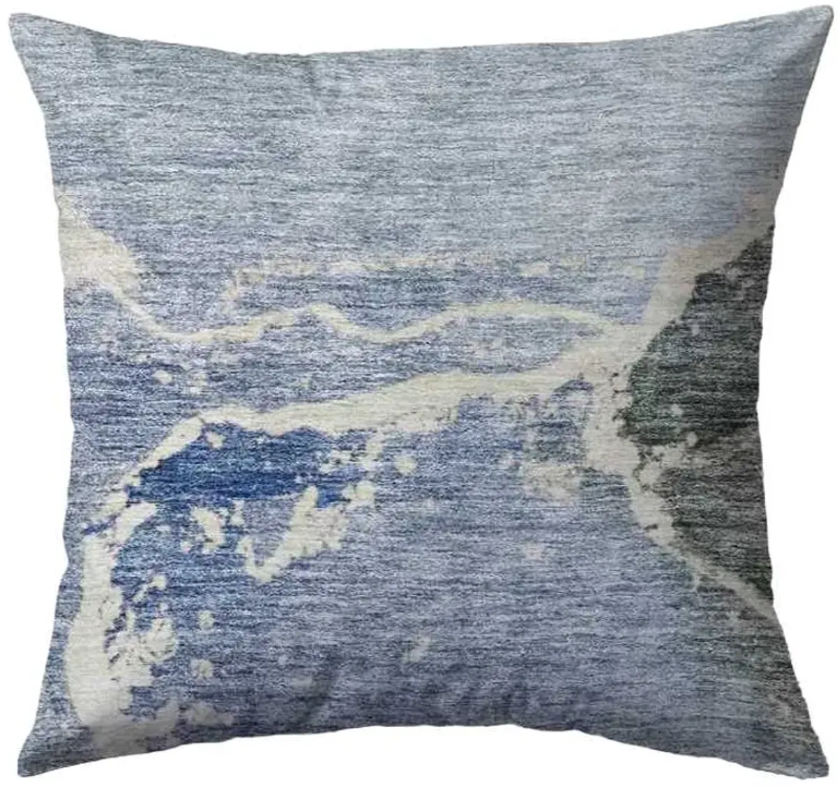 Dalyn Rug Company Odyssey Sky 22"x22" Feather Throw Pillow