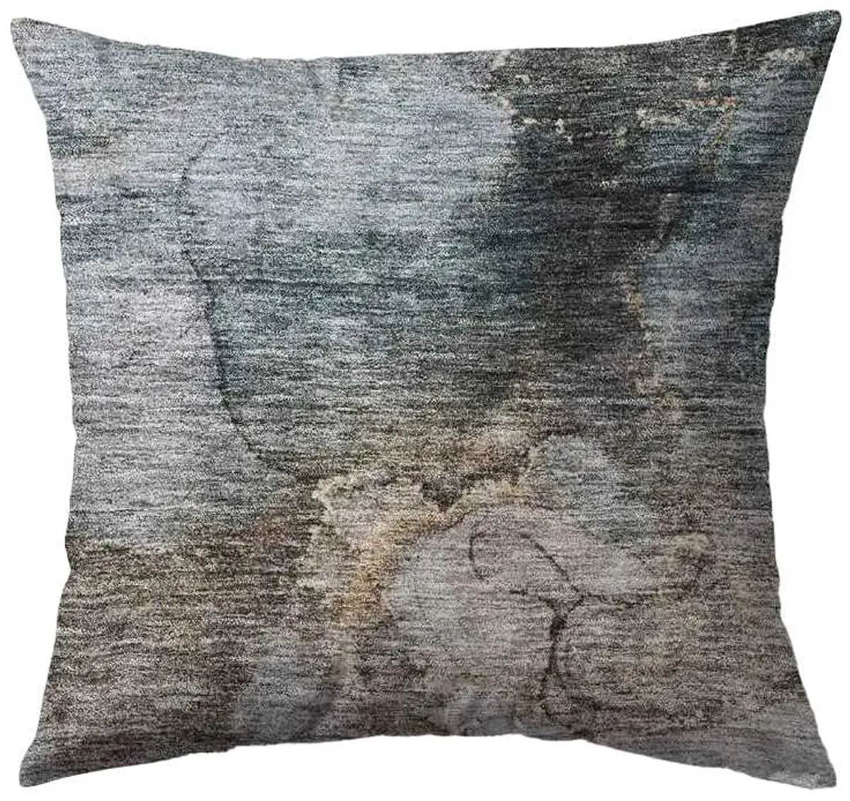 Dalyn Rug Company Odyssey Tan 18"x18" Feather Throw Pillow