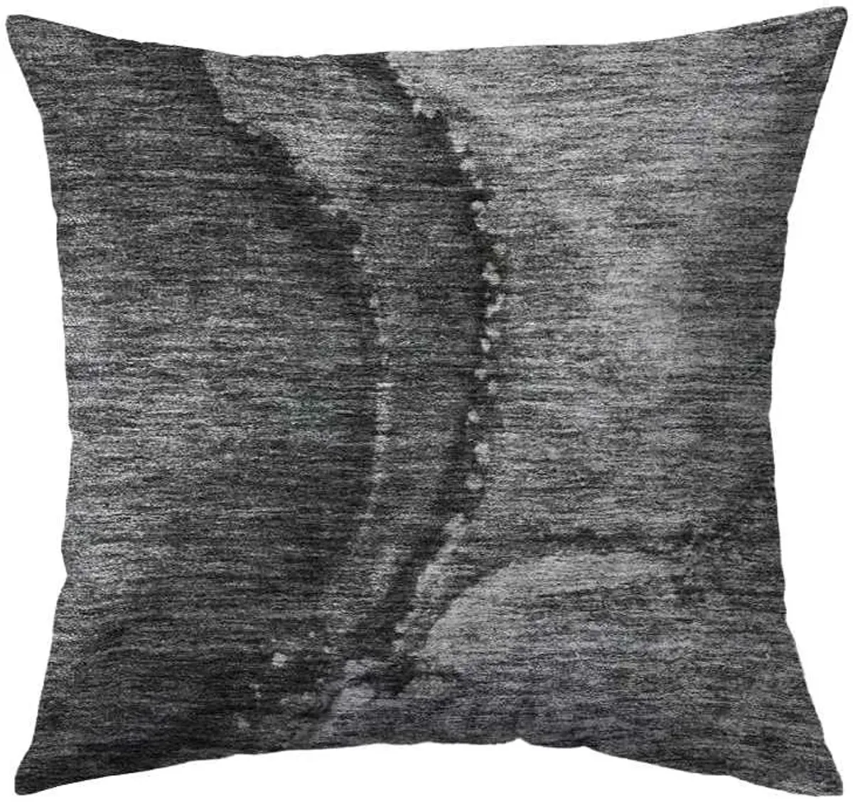 Dalyn Rug Company Odyssey Charcoal 22"x22" Feather Throw Pillow