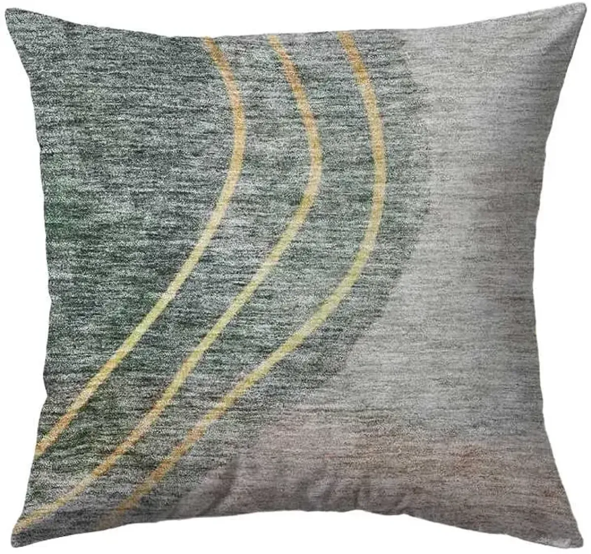Dalyn Rug Company Odyssey Beige 18"x18" Feather Throw Pillow
