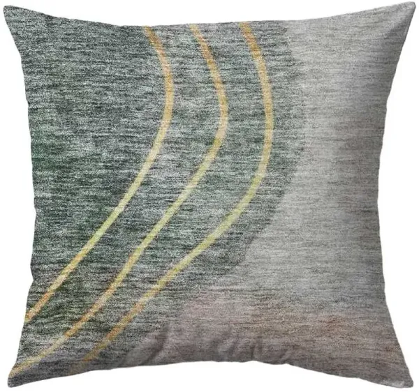 Dalyn Rug Company Odyssey Beige 18"x18" Feather Throw Pillow