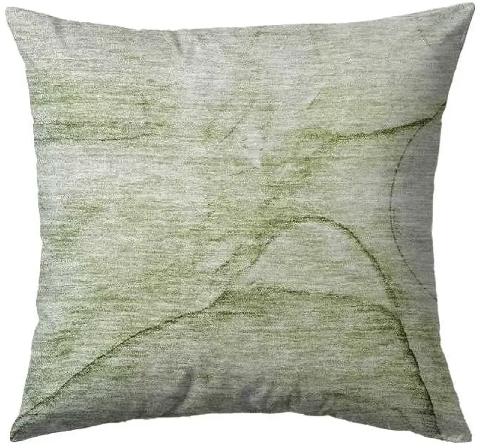 Dalyn Rug Company Odyssey Aloe 18"x18" Feather Throw Pillow