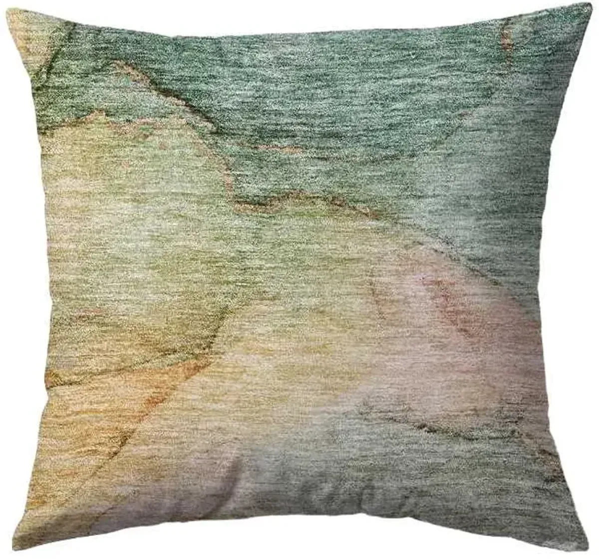 Dalyn Rug Company Odyssey Beige 22"x22" Style 2 Feather Throw Pillow