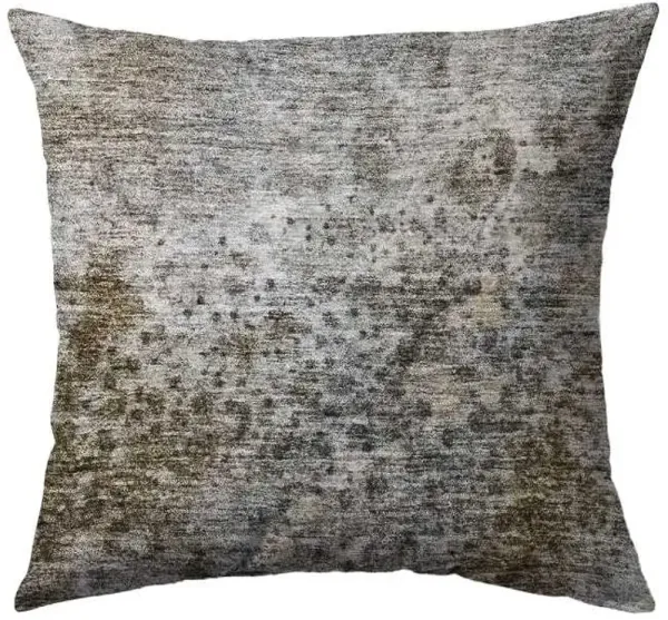Dalyn Rug Company Odyssey Taupe 22"x22" Style 4 Feather Throw Pillow