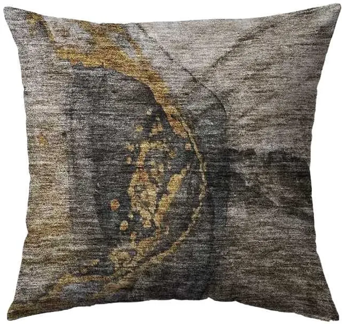 Dalyn Rug Company Odyssey Beige 18"x18" Style 3 Feather Throw Pillow