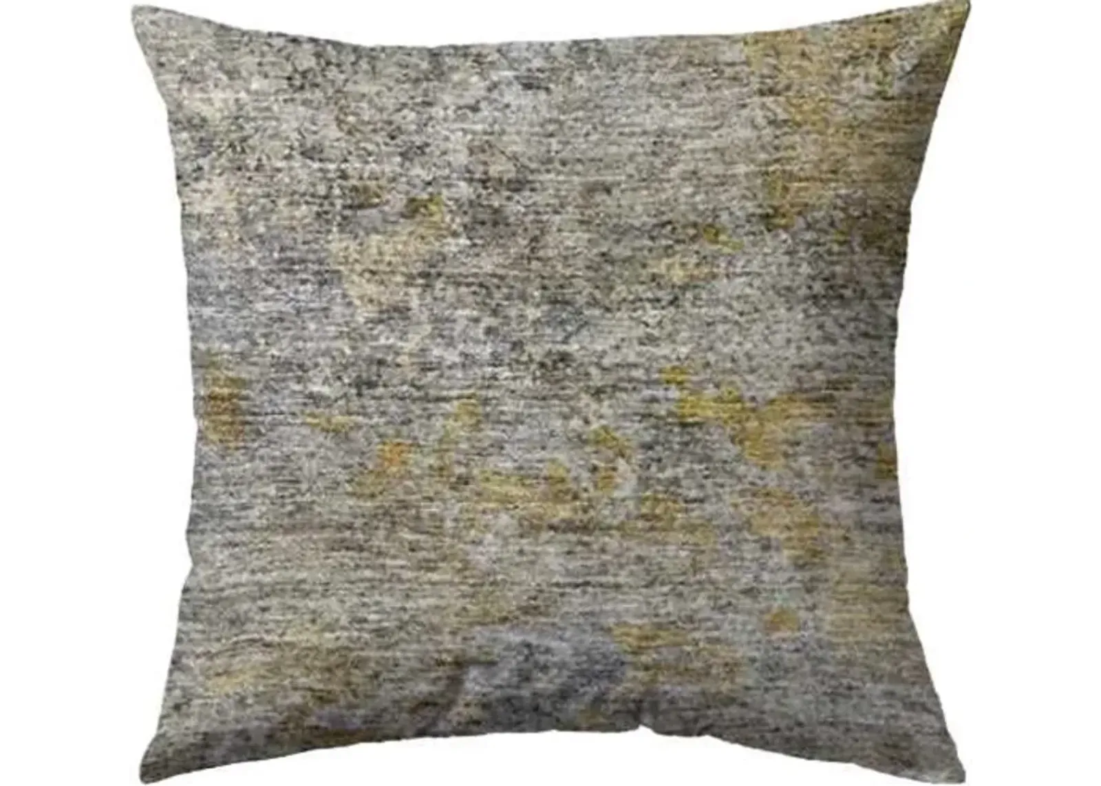 Dalyn Rug Company Trevi Gray 18"x18" Feather Throw Pillow