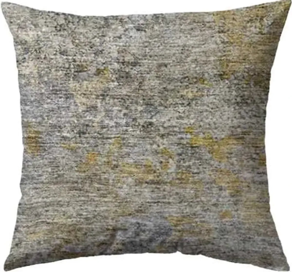 Dalyn Rug Company Trevi Gray 18"x18" Feather Throw Pillow