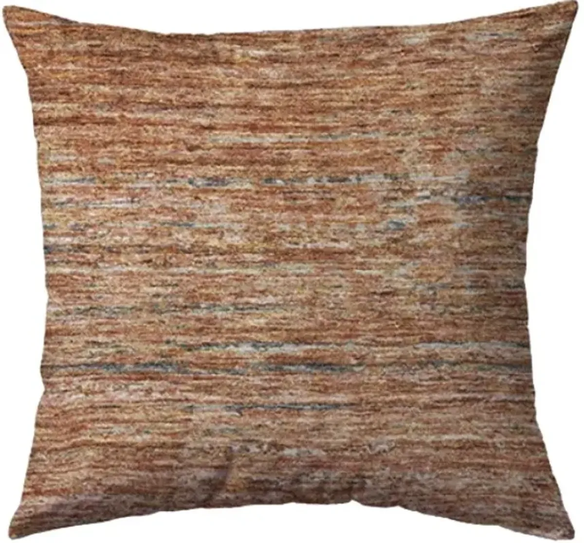 Dalyn Rug Company Trevi Copper 18"x18" Feather Throw Pillow