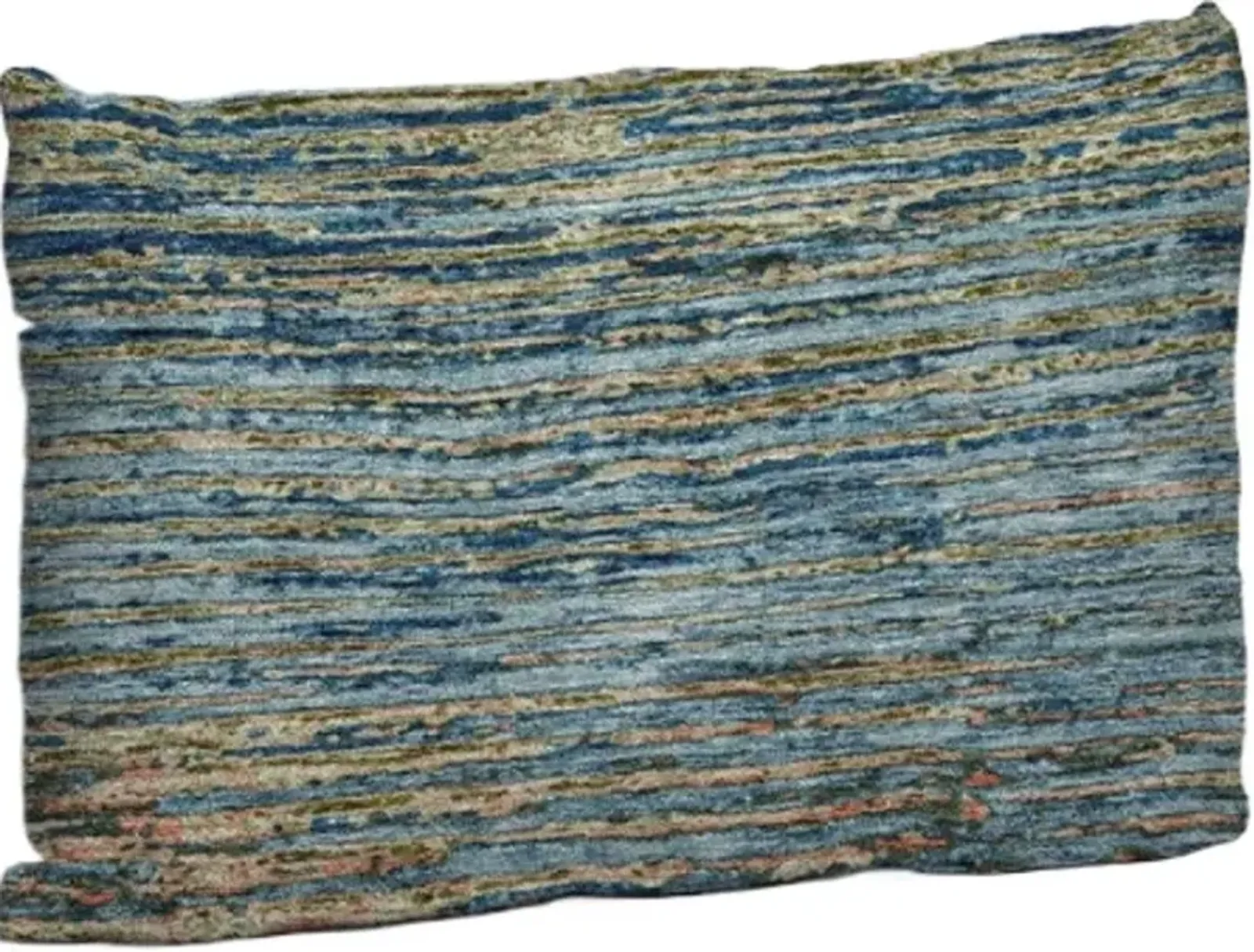 Dalyn Rug Company Trevi Denim 14"x20" Feather Throw Pillow