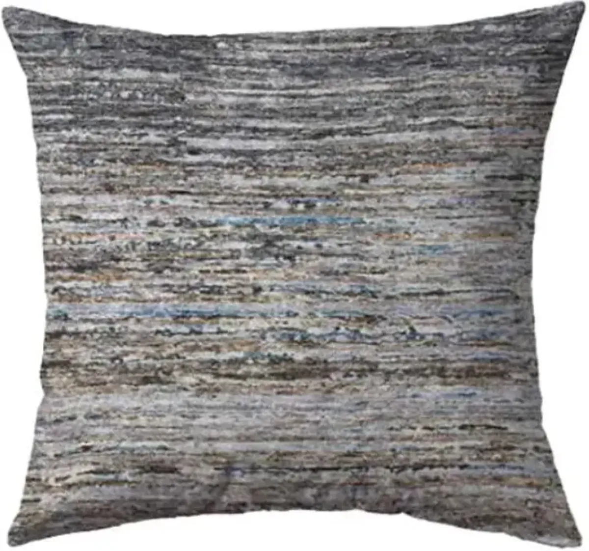Dalyn Rug Company Trevi Pewter 18"x18" Style 2 Feather Throw Pillow