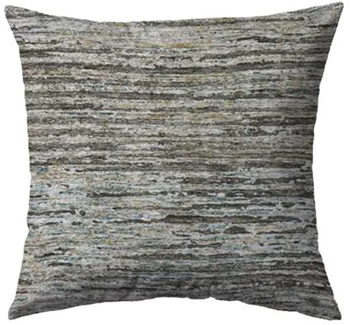 Dalyn Rug Company Trevi Taupe 18"x18" Style 5 Feather Throw Pillow