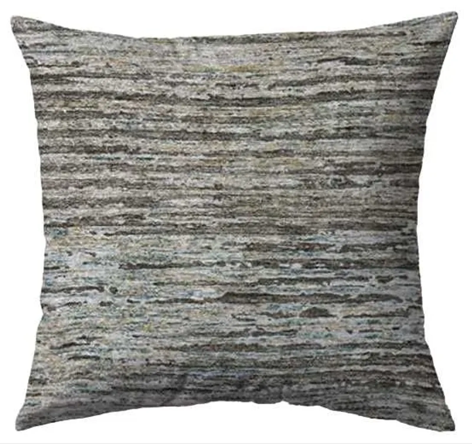 Dalyn Rug Company Trevi Taupe 18"x18" Style 5 Feather Throw Pillow