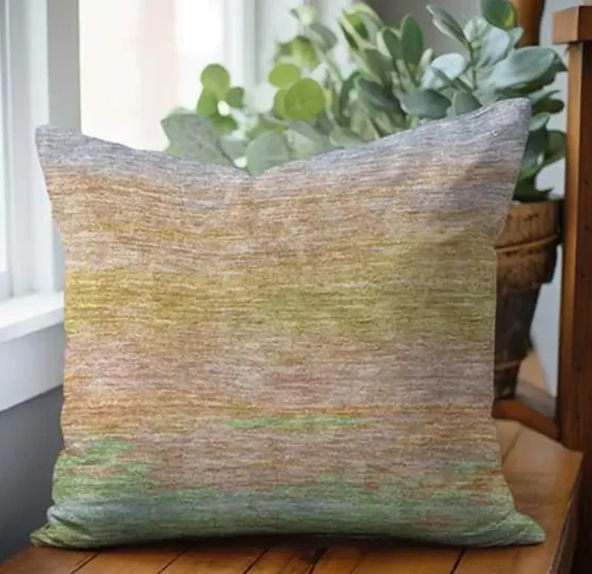 Dalyn Rug Company Trevi Lavender 22"x22" Feather Throw Pillow