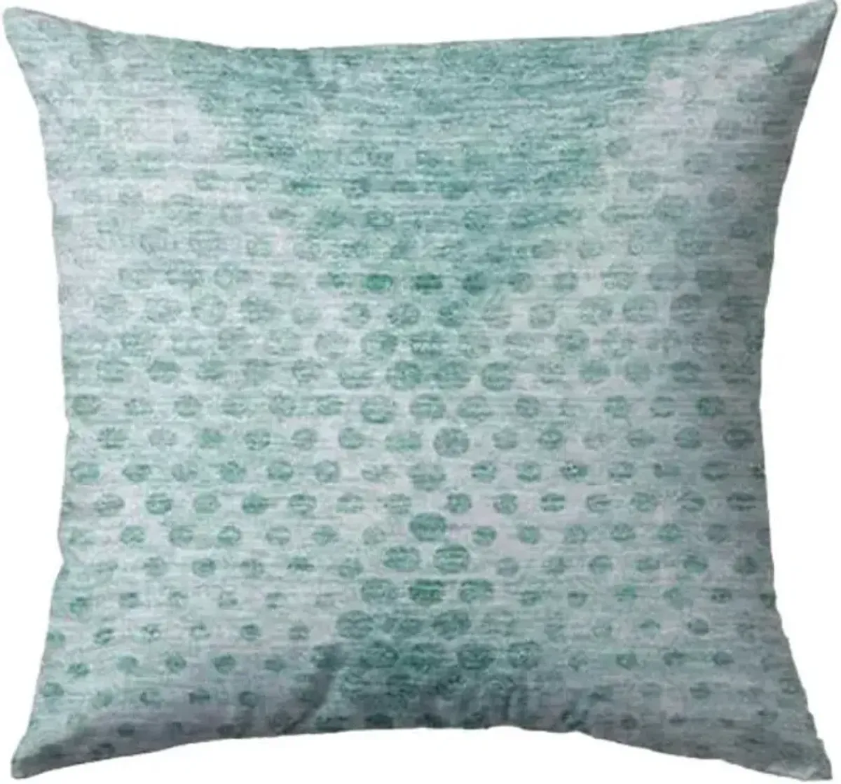 Dalyn Rug Company Trevi Teal 18"x18" Style 3 Feather Throw Pillow