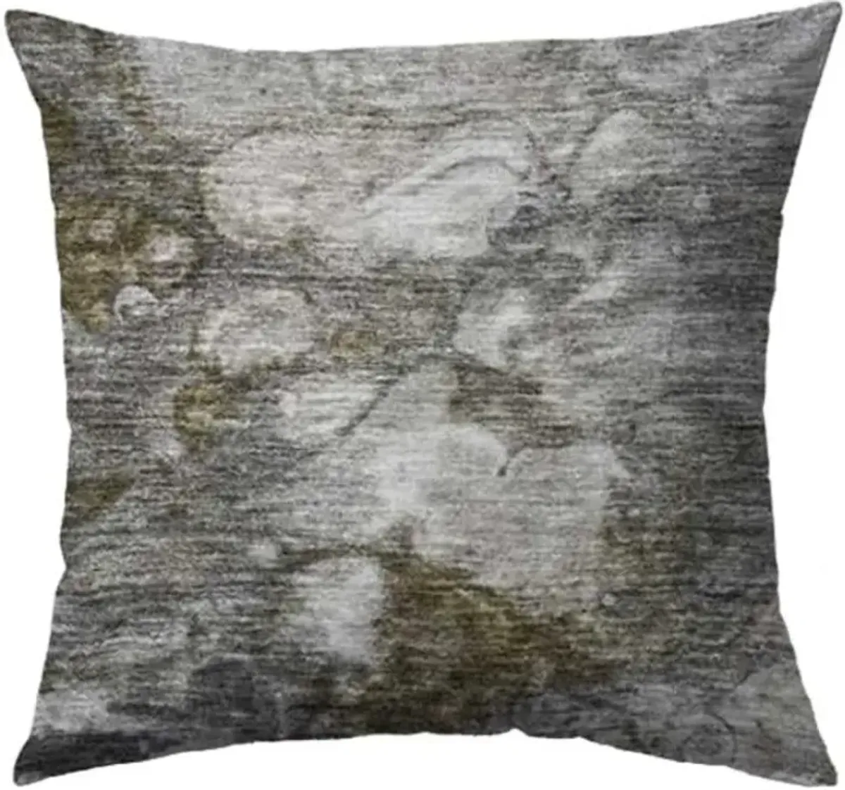 Dalyn Rug Company Trevi Taupe 22"x22" Style 9 Feather Throw Pillow