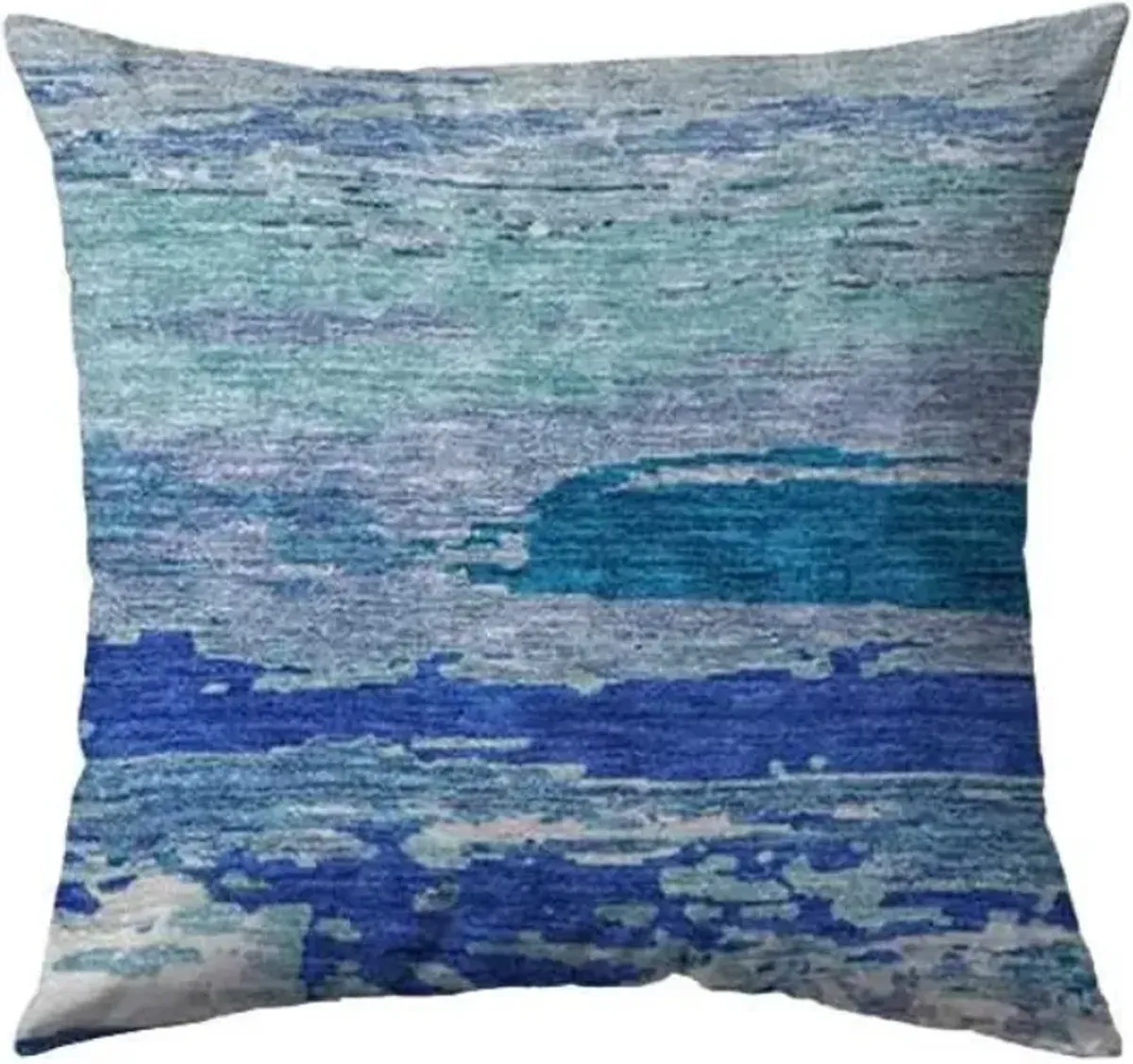 Dalyn Rug Company Trevi Blue 22"x22" Style 3 Feather Throw Pillow