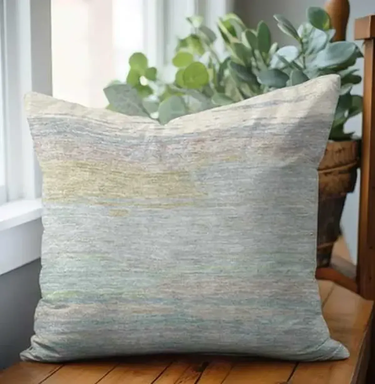 Dalyn Rug Company Trevi Ivory 18"x18" Style 2 Feather Throw Pillow