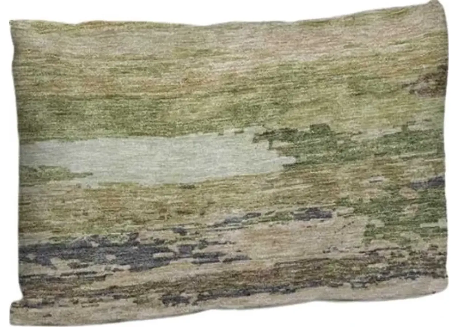 Dalyn Rug Company Trevi Olive 14"x20" Feather Throw Pillow