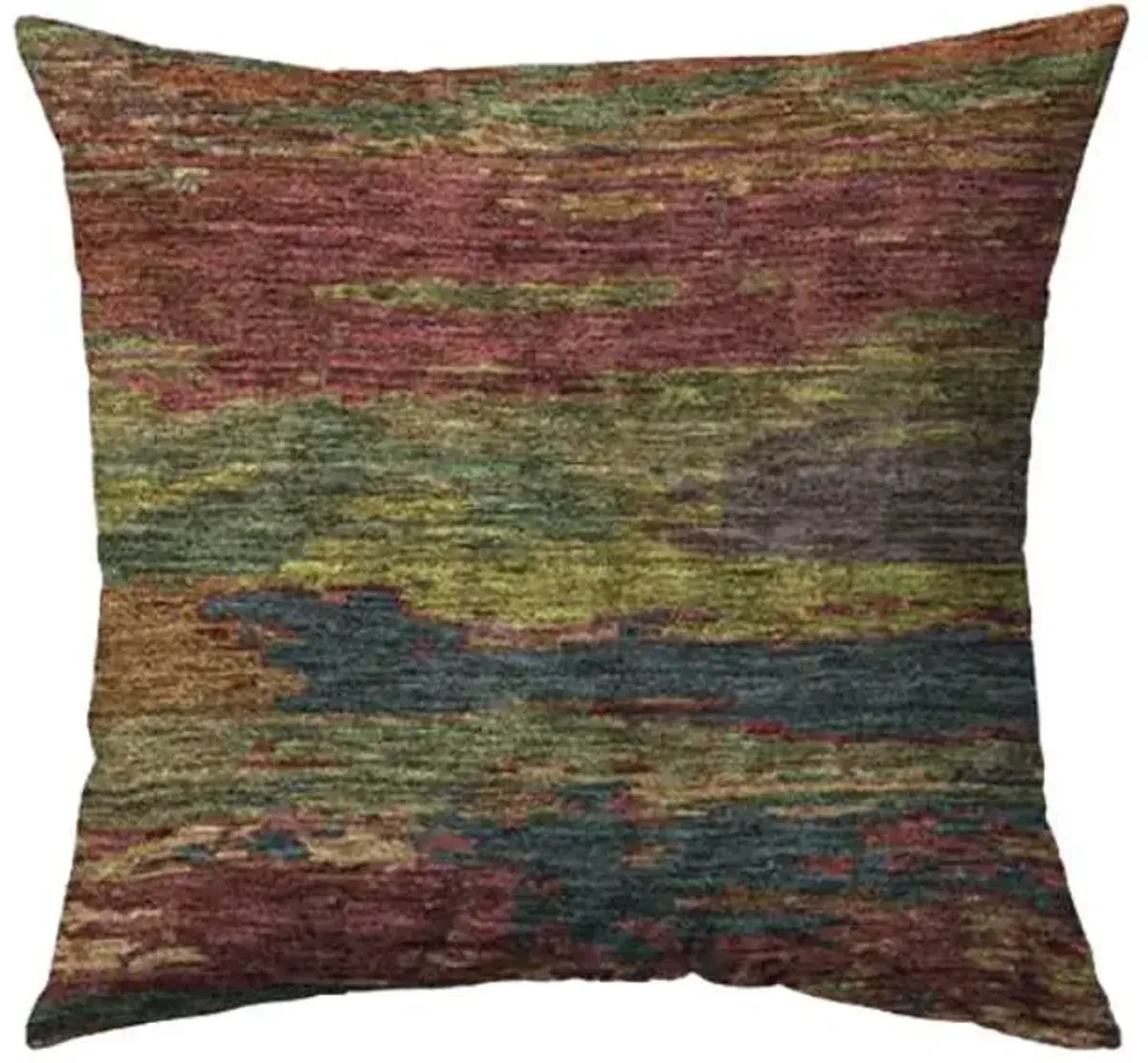 Dalyn Rug Company Trevi Terracotta 18"x18" Feather Throw Pillow