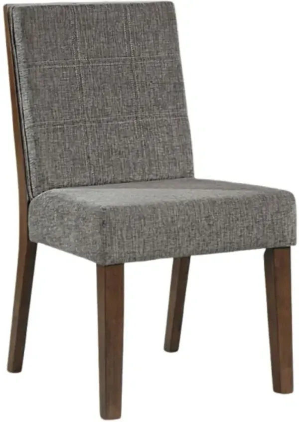 Steve Silver Co. Quinn Chestnut/Gray Dining Side Chair