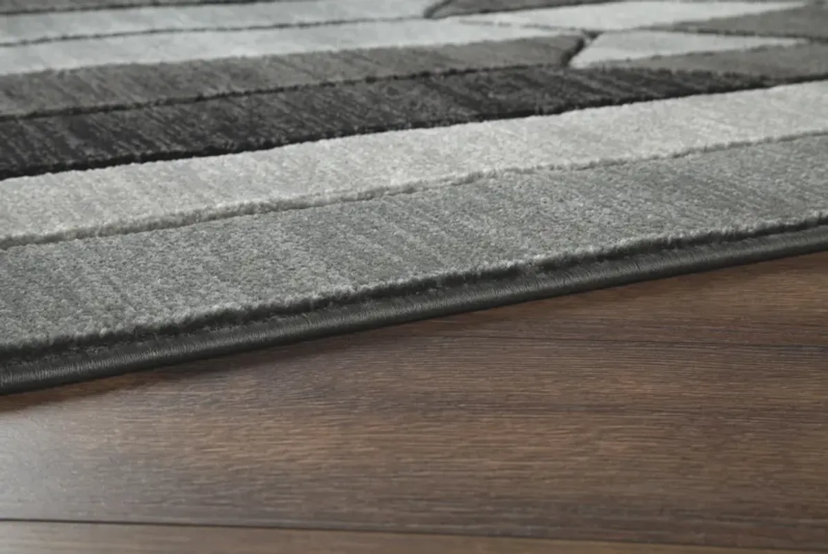 Signature Design by Ashley® Chayse Gray 5'x7' Medium Area Rug