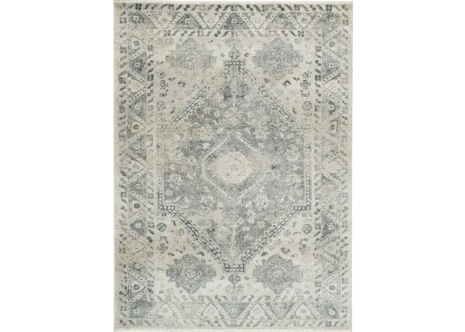 Signature Design by Ashley® Precia Gray/Cream 8'x10' Large Area Rug