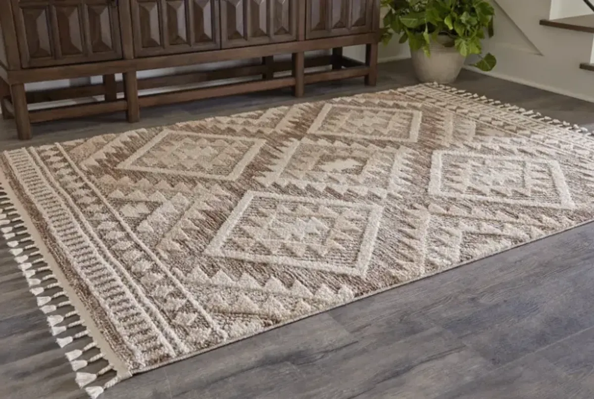 Signature Design by Ashley® Odedale Cream/Tan 8'x10' Area Rug