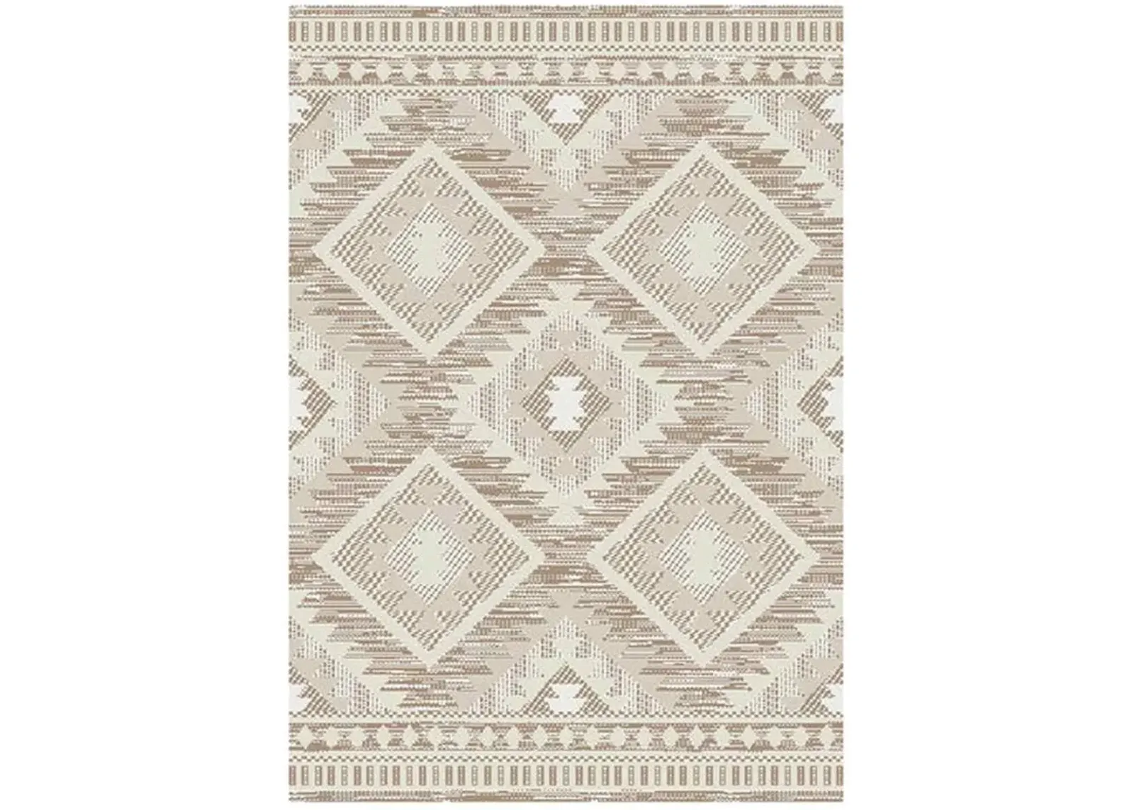 Signature Design by Ashley® Odedale Tan/Cream 8'x10' Large Area Rug